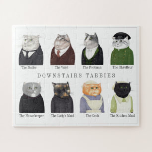 BENEDEN TABBIES 16x20 Grote Stukken Puzzel