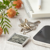 Benedict & Burnham Mfg Co. Sleutelhanger (Zijkant)