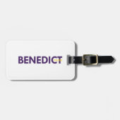 Benedict College Bagagelabel (Voorkant horizontaal)