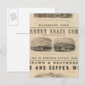 Benedict en Burnham Manufacturing Company Briefkaart (Voorkant / Achterkant)
