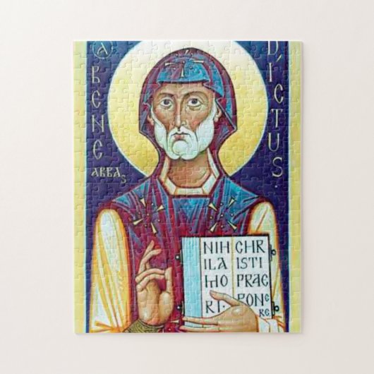 Benedict Of Nursia Legpuzzel (Verticaal)