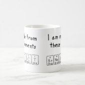 Benedict périodique nom de table mug (Centre)