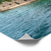 Benedictijner klooster op Mljet-eiland - Kroatië Poster (Hoek)