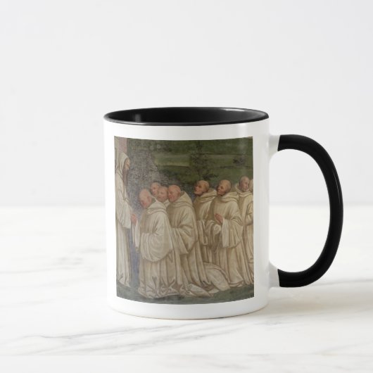 Benedictine Monks uit het leven van St. Benedict ( Mok (Rechts)