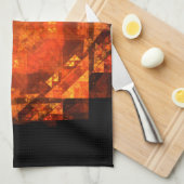 Bénédiction Abstraite Art Serviette de cuisine (Quart Plié)