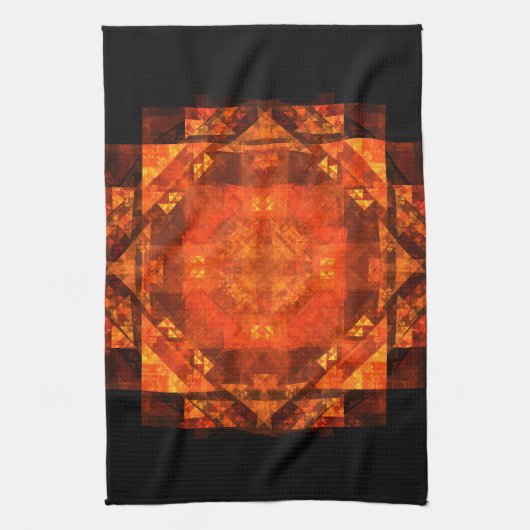 Bénédiction Abstraite Art Serviette de cuisine (Vertical)