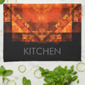Bénédiction Abstraite Art Serviette de cuisine (Plié)