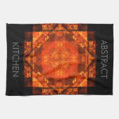 Bénédiction Abstraite Art Serviette de cuisine (Horizontal)