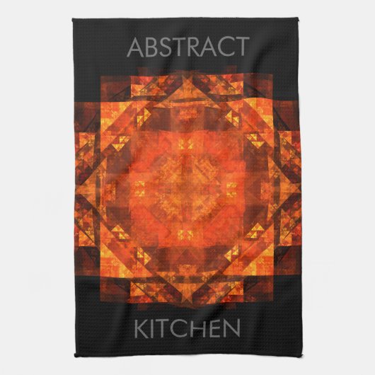 Bénédiction Abstraite Art Serviette de cuisine (Vertical)