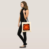 Bénédiction Abstraite Sac Monogramme Art (Devant (modèle))