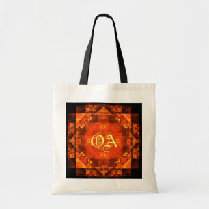 Bénédiction Abstraite Sac Monogramme Art