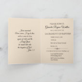 Bénédiction baptismale avec invitation de l'Esprit (Intérieur)