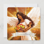 Bénédiction d'action de grâce. Carte à plat religi (Devant)