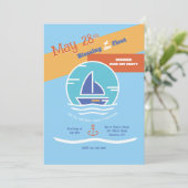 Bénédiction de la Fête de la Flotte Invitation (Debout devant)