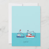 Bénédiction de la flotte Invitation (Dos)