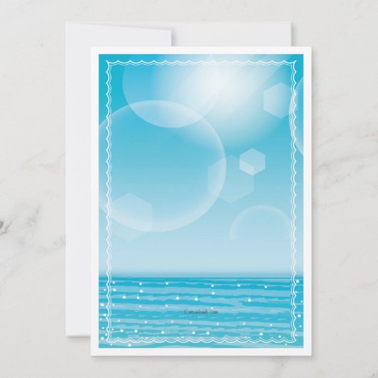 Bénédiction de la flotte Invitation (Dos)