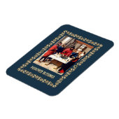 Bénédiction de la Pâque. Magnets cadeaux d'art (Côté Gauche)