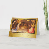 bénédiction de noël, Carte de Noël chrétienne (Devant)