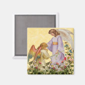 Bénédiction de Pâques Angel Magnet (Recto/Verso)