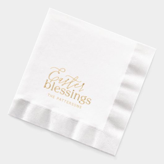 Bénédiction de Pâques Typographie de script Nom re (Gauche)