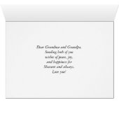 Bénédiction de Shavuot pour mes grands-parents, Ba (Intérieur Horizontal (Bas))