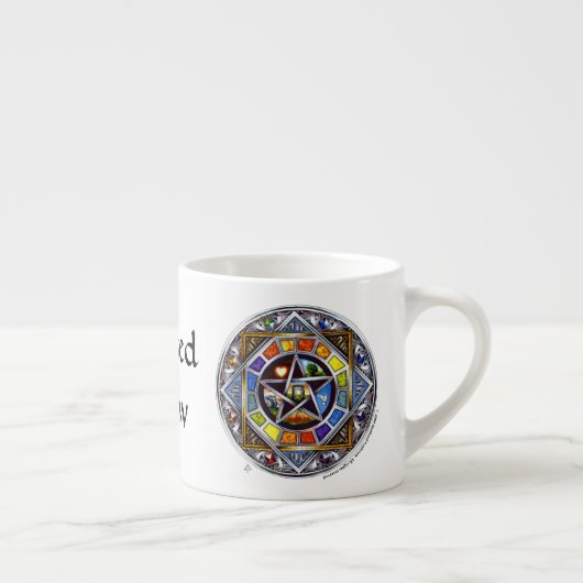 Bénédiction des éléments Espresso Mug (Droite)
