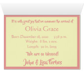 Bénédiction du bébé d'en haut dans les nuages Fair (Intérieur Horizontal (Bas))