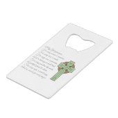 Bénédiction irlandaise II (Dos Angle)