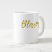 Bénédiction Jumbo 20 oz Mug (Devant droit)