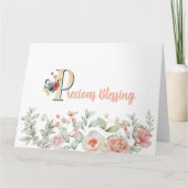 Bénédiction précieuse - carte de sympathie (Devant)