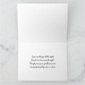 Bénédiction précieuse - carte de sympathie (Intérieur)