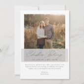 Bénédiction religieuse de Noël Nouveau-marié Carte (Devant)