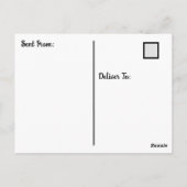 Bénédictions d'automne "Je te manque" dit Hi Carte (Dos)