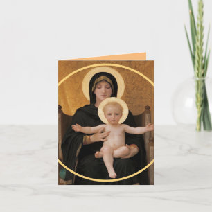 Bénédictions de Noël Carte Enfant Christ