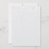 Bénédictions de Noël Elégant Carte photo de vacanc (Dos)