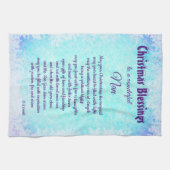 Bénédictions de Noël Nan Serviettes de cuisine (Horizontal)