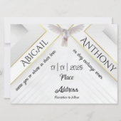 Bénédictions du Saint-Esprit Faire-part de mariage (Devant)