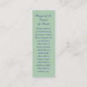 Bénédictions et prières Carte de prière Mark (Dos)