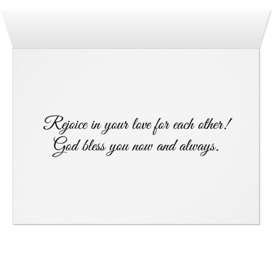 Bénédictions mariages (paysage) (Intérieur Horizontal (Bas))