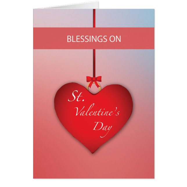 Bénédictions St-Valentin Cœur (Devant)