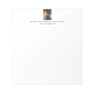 Benedictus Buns, Benedictus à sancto Josepho Notitieblok