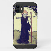 Benedictus van Nursia abt van Monte Cassino Case-Mate iPhone Case (Achterkant)