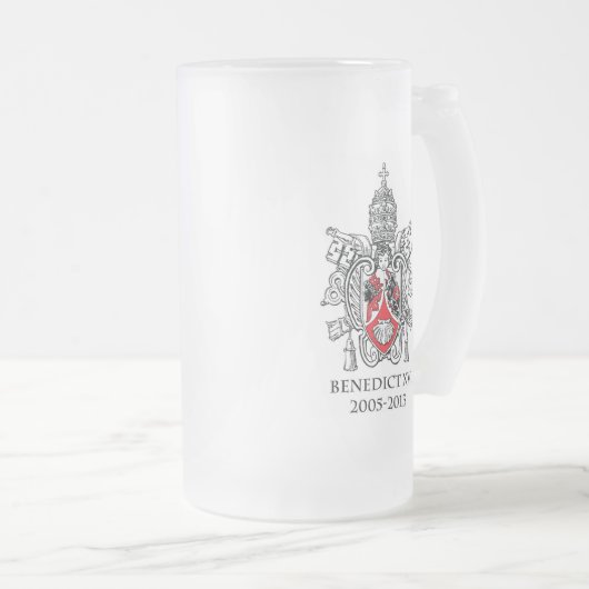 Benedicy XVI Beer Mok (Voorkant rechts)