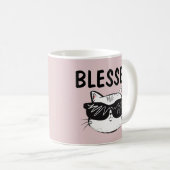 BÉNÉFICIE DE CAFÉ CHAT MUG (Devant droit)