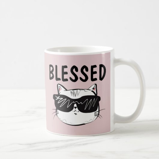 BÉNÉFICIE DE CAFÉ CHAT MUG (Droite)