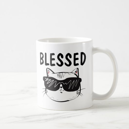 BÉNÉFICIE DE CAFÉ CHAT MUG (Droite)