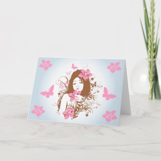 BÉNÉFICIE d'une carte de voeux (Devant)