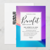 Benefit Invitation Template (Devant / Derrière)