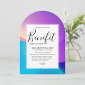 Benefit Invitation Template Kaart (Staand voorkant)