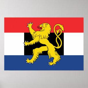 Benelux-vlag Poster